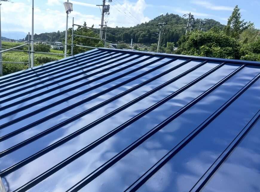 【山形県南陽市】戸建ての屋根塗装を行いました