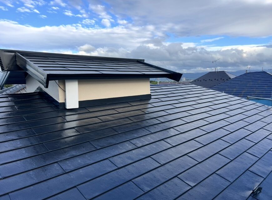 【山形県鶴岡市】戸建ての屋根塗装を行いました