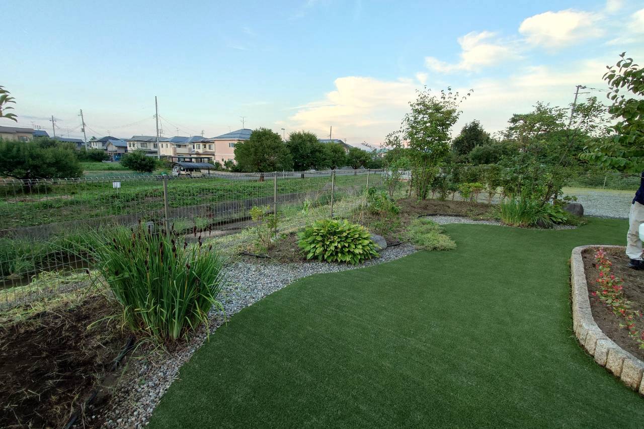 【山形県中山町】庭園の除草作業を行いました